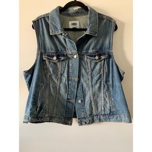 Old Navy - Denim Vest - Acid awash - XL
